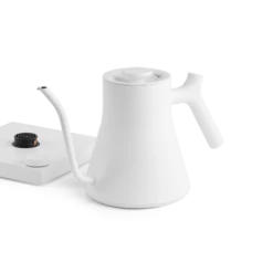 Fellow Stagg EKG Pro 0.9L Pour Over Kettle - Matte White -Coffee Promotion Shop StaggEKGPro MatteWhite WithBase 2