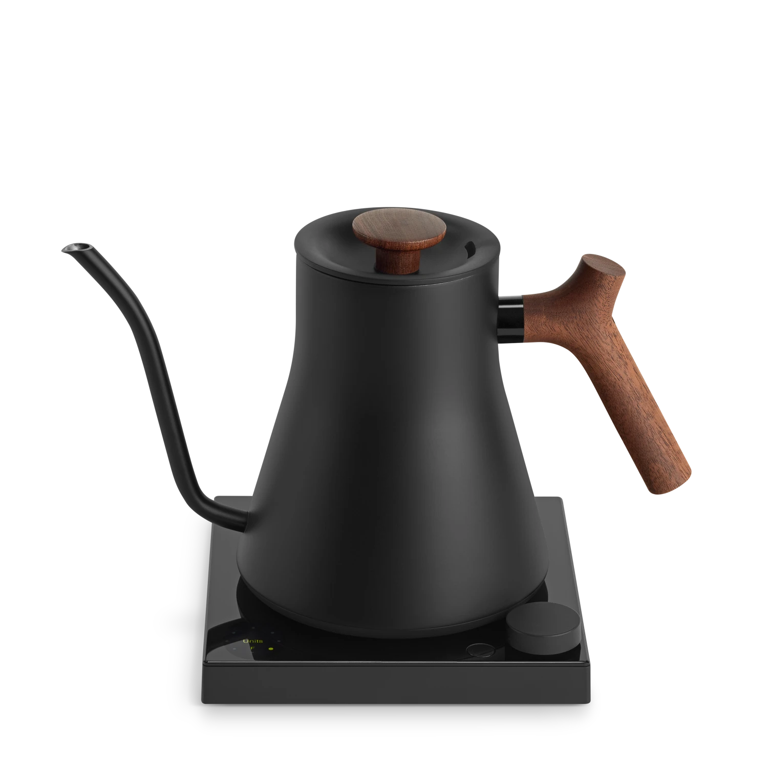 Fellow Stagg EKG Pro Studio Edition 1L Pour Over Kettle - Matte Black With Walnut Accents 2 Fellow Stagg EKG Pro Studio Edition 1L Pour Over Kettle - Matte Black With Walnut Accents - Image 2
