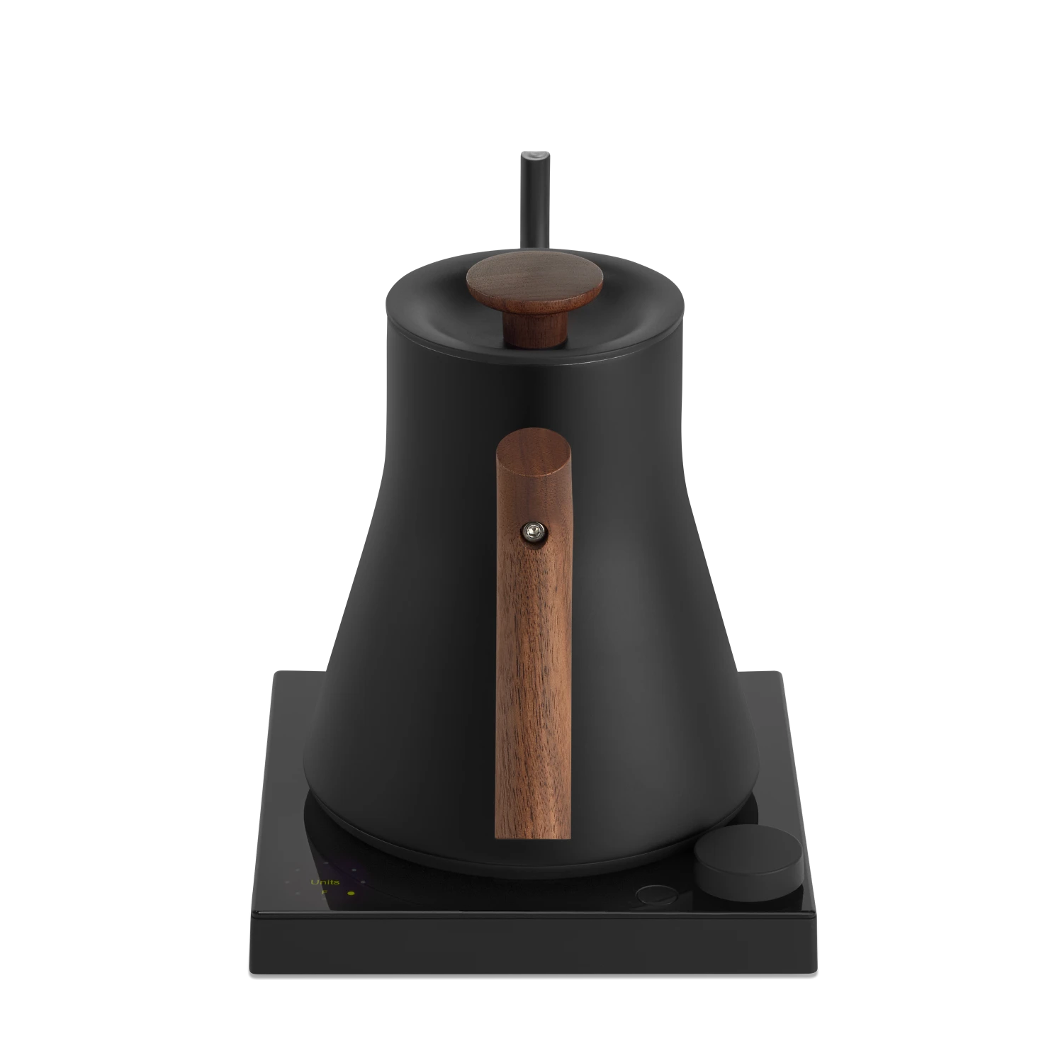 Fellow Stagg EKG Pro Studio Edition 1L Pour Over Kettle - Matte Black With Walnut Accents 4 Fellow Stagg EKG Pro Studio Edition 1L Pour Over Kettle - Matte Black With Walnut Accents - Image 4