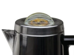 Capresso Perk Electric Percolator 8-Cup -Coffee Promotion Shop perk 12 cup brew thru lid
