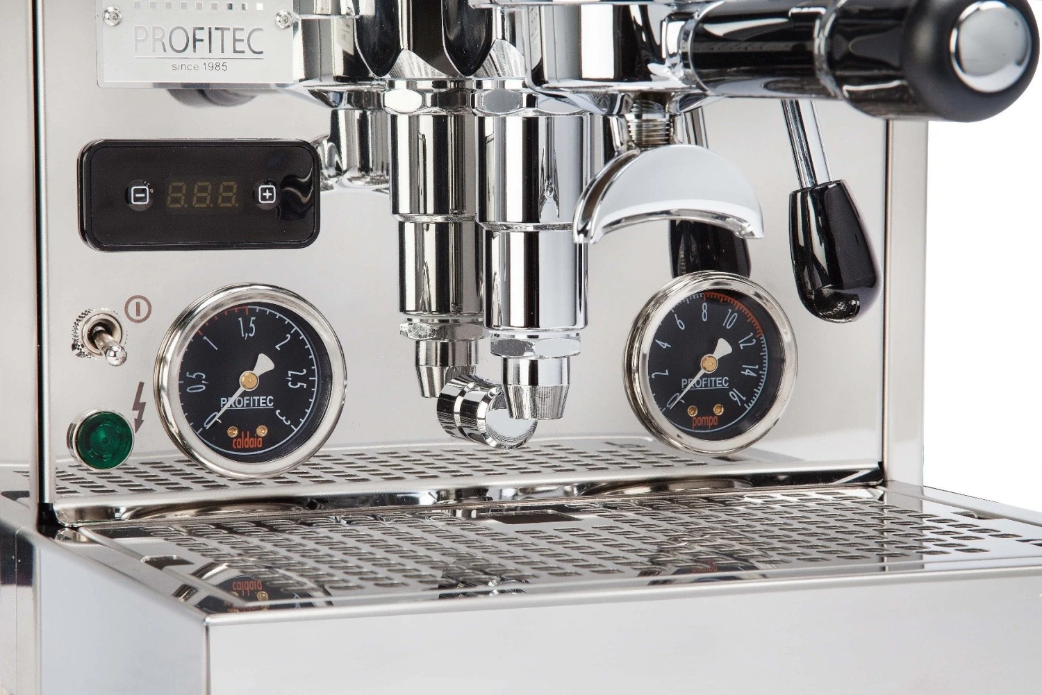 Profitec Pro 600 Dual Boiler Espresso Machine With Flow Control - Wenge Quarter Cut 5 Profitec Pro 600 Dual Boiler Espresso Machine With Flow Control - Wenge Quarter Cut - Image 5